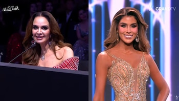MGI All Star inicia la paserla en traje de gala con puntuación en vivo.