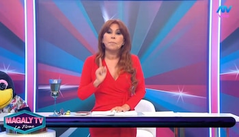 Magaly Medina vincula publicación de “Señor Mentira” con la ruptura entre Sheyla Rojas y Sir Winston. Captura: Magaly TV La Firme.