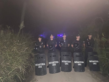 La zona en donde encontraron