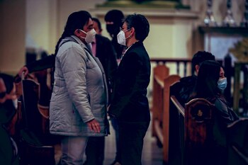 Claudia López conmemora a las víctimas del 9S. Fotos: Alcaldía de Bogotá
