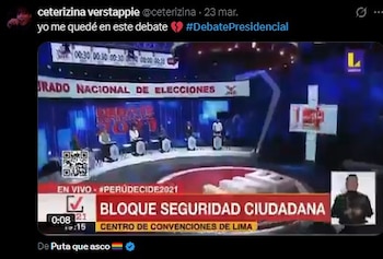 Debate presidencial 2026: los memes que arrasaron en la segunda jornada. Captura: X.