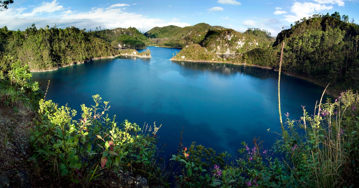 Azul Turques Verde esmeralda, azul turquesa: las lagunas de Montebello que no ...