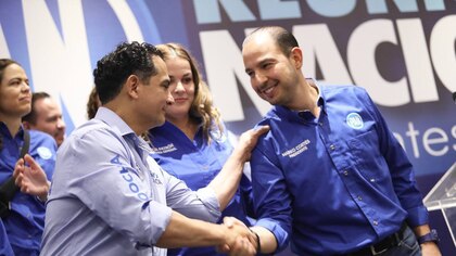 Marko Cortés responde a exgobernadores: “Dejaré el PAN cuando dicten los tiempos”