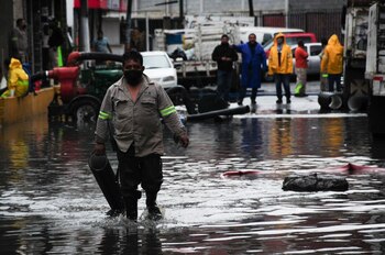 Luego de las fuertes lluvias