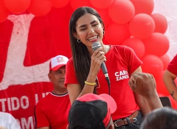 La diputada Carolina Zapata acusó