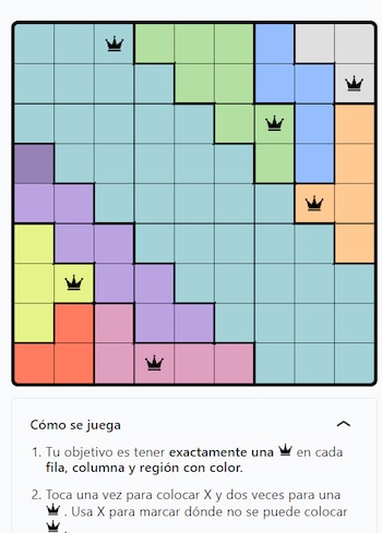 Queens es un juego similar