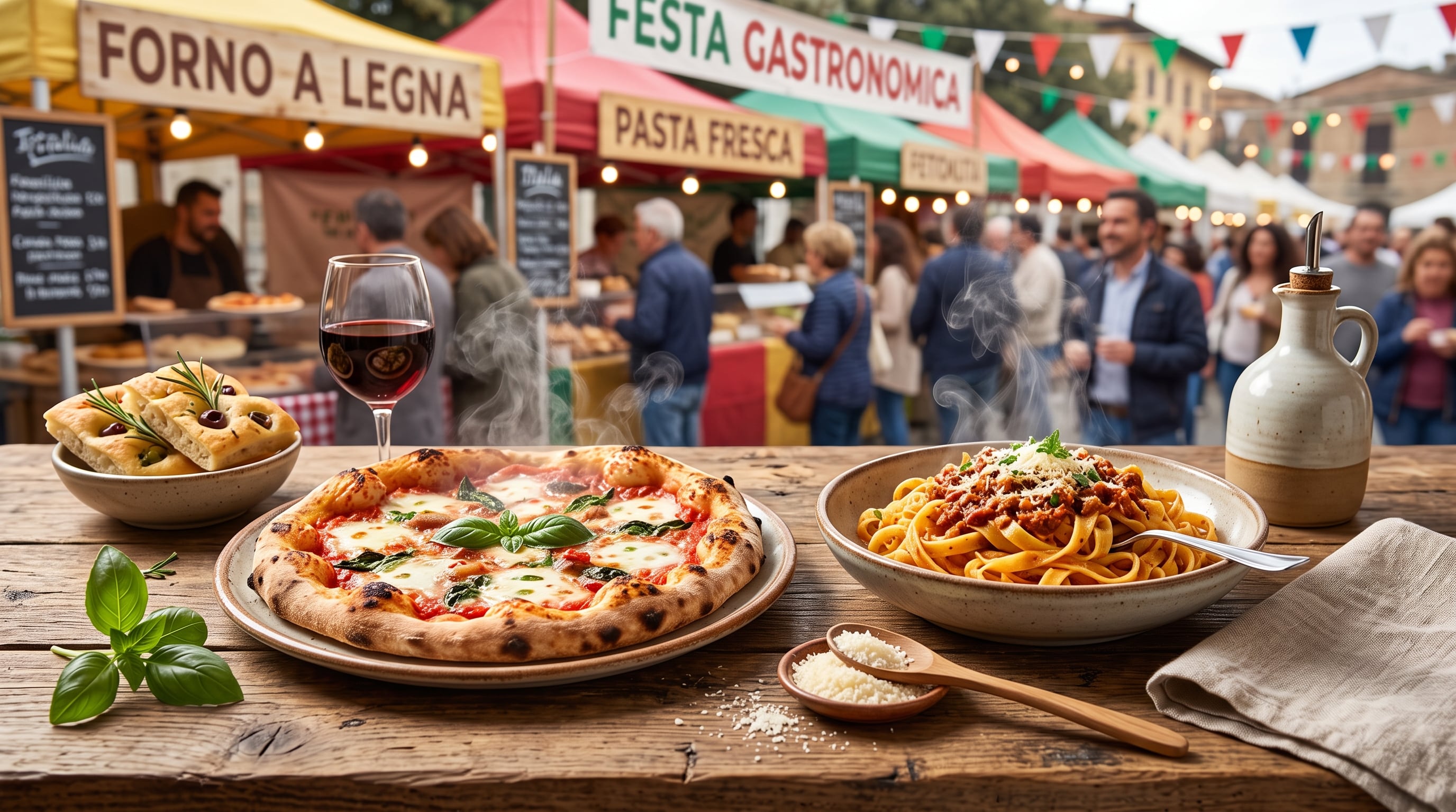 Entre los pasillos del recinto podrán verse en vivo la elaboración de pastas como fettuccine, pappardelle y ravioles, preparadas desde cero por los expositores. (Imagen Ilustrativa Infobae)