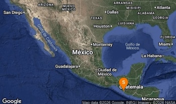 El SSN reportó un sismo de magnitud 4.8 al norte de Tapachula, Chiapas.
Crédito: X/ @SSNMexico