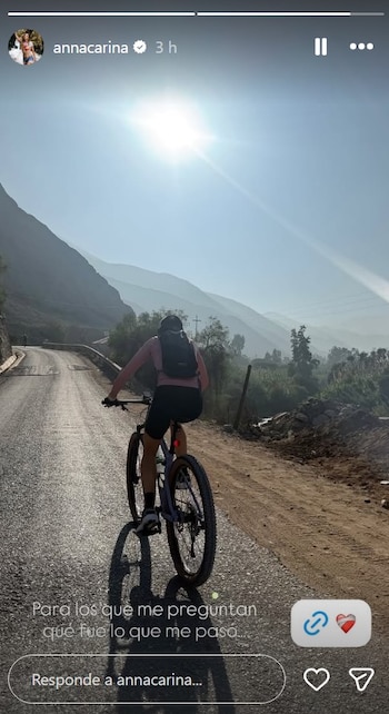 Anna Carina preocupa a sus seguidores tras aparatoso accidente: terminó con heridas, puntos y un diente roto. Captura: IG.