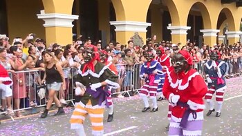Carnavales en Lima. (Municipalidad de