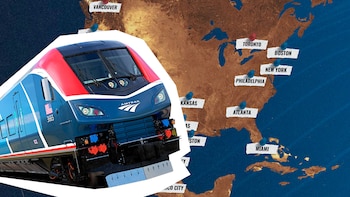Cómo usar el tren Amtrak para moverse entre las sedes del Mundial 2026 en Estados Unidos