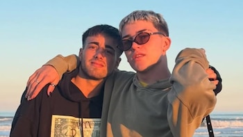 Juan Otero y su novio