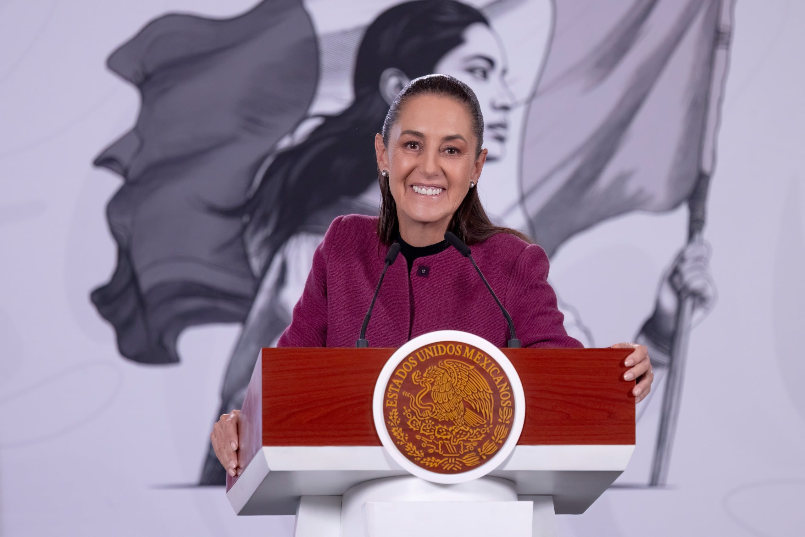 Sheinbaum marca agenda en economía, educación y diplomacia en su mañanera