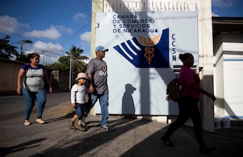 La Cámara de Comercio Americana de Nicaragua (Amcham) anunció este viernes la instauración de una nueva junta directiva. EFE/Jorge Torres/Archivo