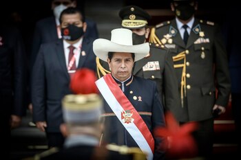 El presidente de Perú, Pedro