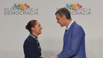 Sheinbaum coincide con el presidente de España en que la “derecha es el odio”