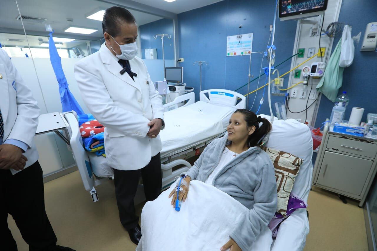 El embarazo ectópico hepático desafía los límites de la obstetricia y requiere equipos multidisciplinarios altamente especializados. (Minsa)