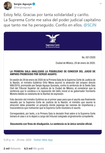 Fallo de la Corte en