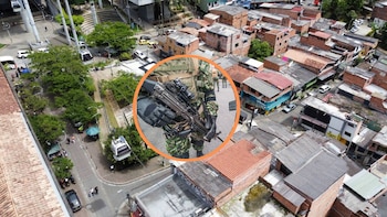 Un militar fue golpeado y