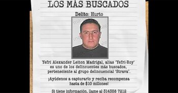 El delincuente estaría merodeando las