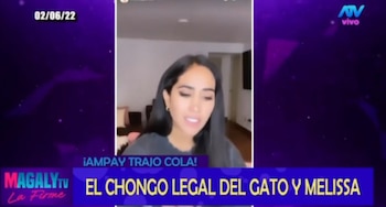 Melissa Paredes envía carta notarial