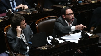 Maximiliano Ferraro durante su duro