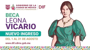 La Beca Leona Vicario brinda apoyo económico mensual y servicios integrales a niñas, niños y adolescentes de la Ciudad de México en situación de vulnerabilidad