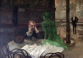 "El bebedor de absenta" (1901),