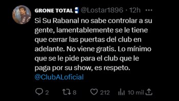 Usuarios criticaron los comentarios realizados