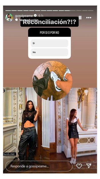 Zaira Nara, Paula Chaves y