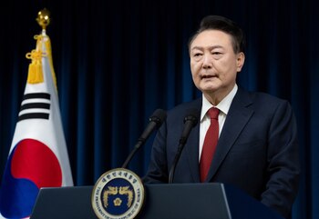 El presidente surcoreano Yoon Suk-yeol