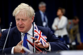 El primer ministro británico Boris