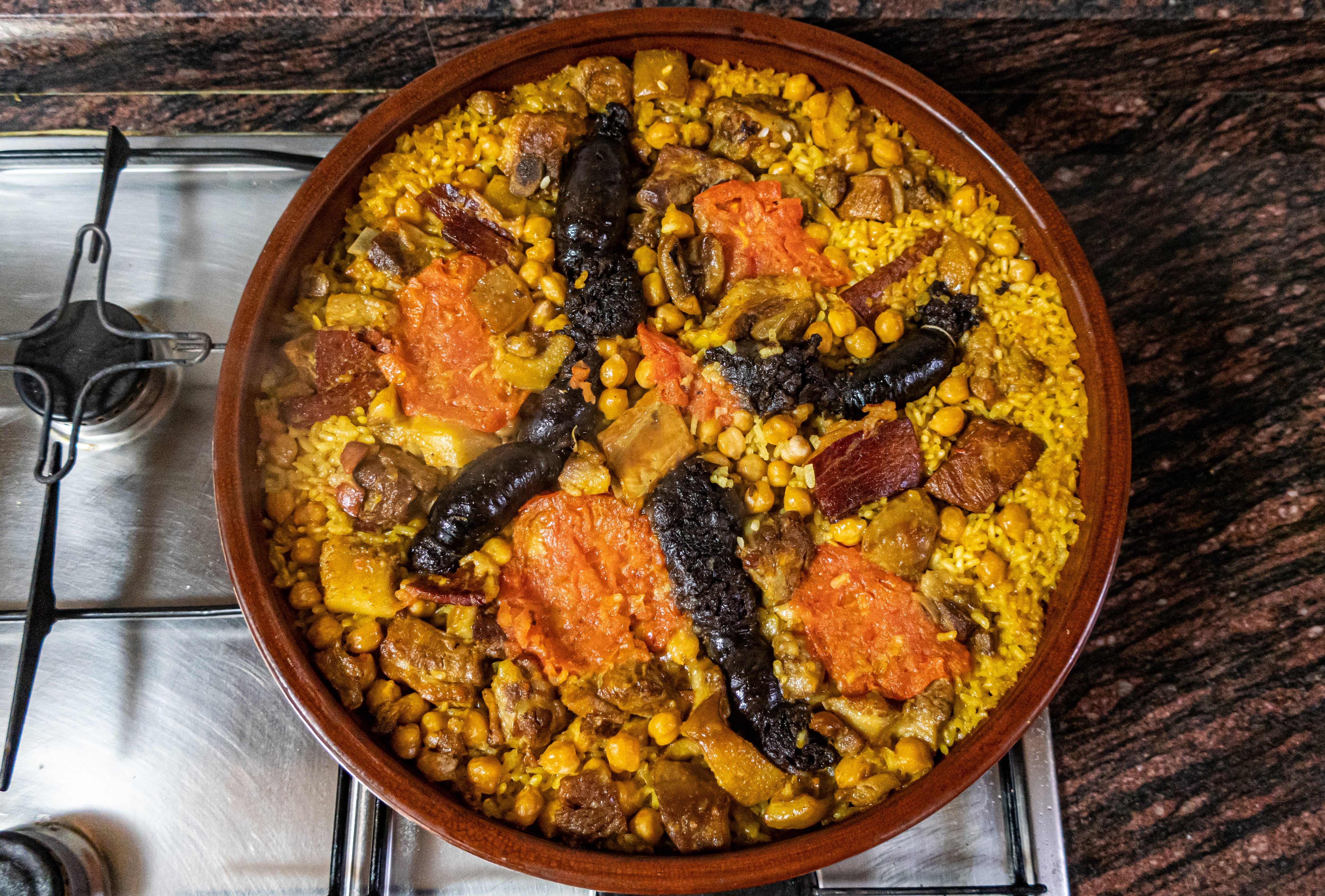 Arroz al horno en calabaza, una receta otoñal típica de un pequeño pueblo de Castellón
