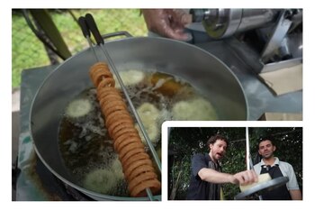 Luisito descubre las recetas locales