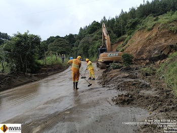 Invías avanza en labores de