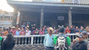 La comunidad de Santiago Atitlán