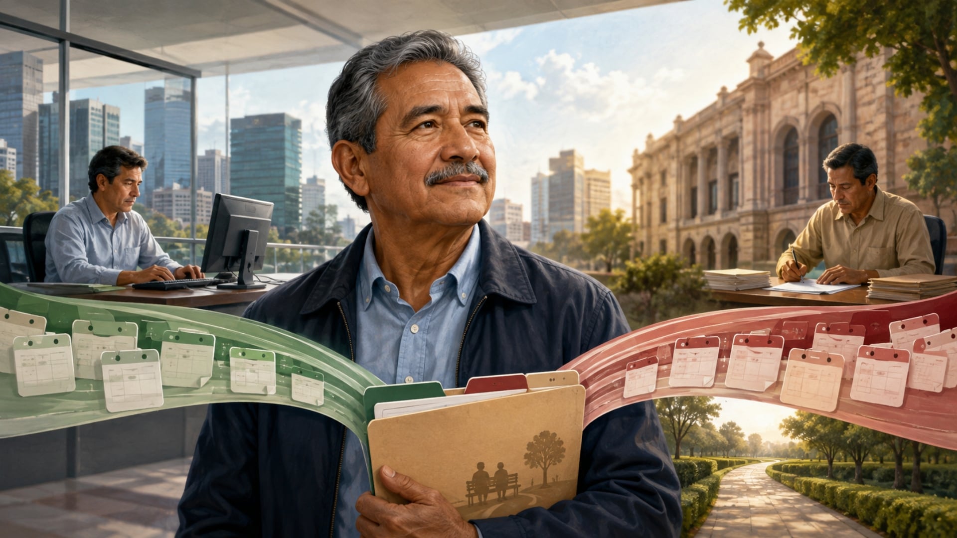 ¿Cotizaste en IMSS e ISSSTE? Así puedes sumar periodos para obtener una pensión