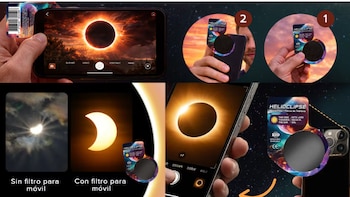 Helioclipse, gafas para ver el eclipse solar en España.