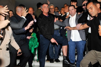 El expresidente brasileño Jair Bolsonaro