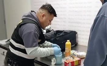 Pruebas químicas revelan el característico