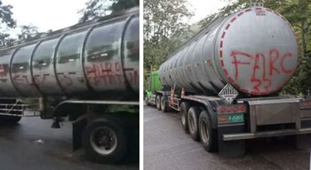 Dos tactomulas presuntamente cargadas con