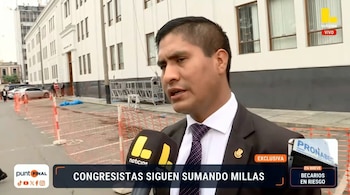 “Millas como cancha”: informe revela viajes de congresistas antes del cierre del Parlamento unicameral. Captura: Latina.