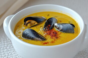 Sopa de marisco (Adobe Stock)