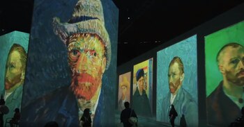 La exposición 'Beyond Van Gogh'