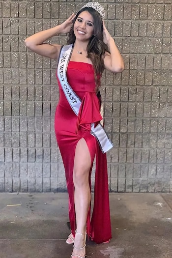 Andrea Andrade, reina de belleza