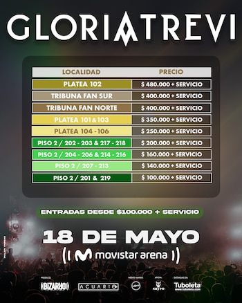 Estos son los precios para