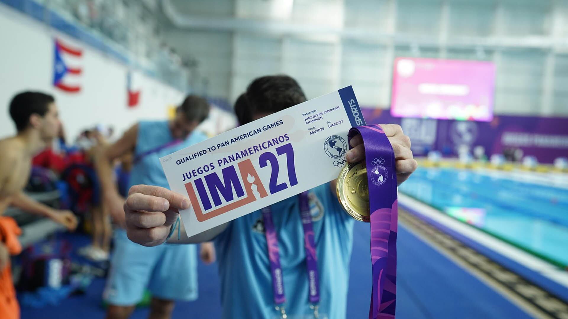 Los medallistas de oro se clasificaron para los Panamericanos de Lima 2027 (COA)