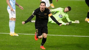 Lionel Messi se destacó en