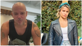 Residente y Adriana Lucía. Fotos