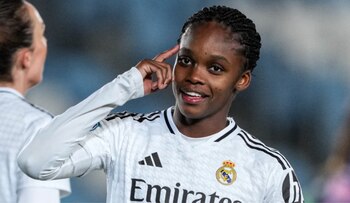 Linda Caicedo marcó gol con